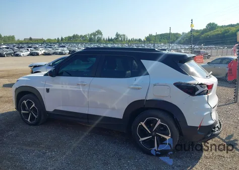 2021 Chevrolet Trailblazer Fwd Rs z USA, uszkodzony, nr VIN KL79MTSL5MB018022